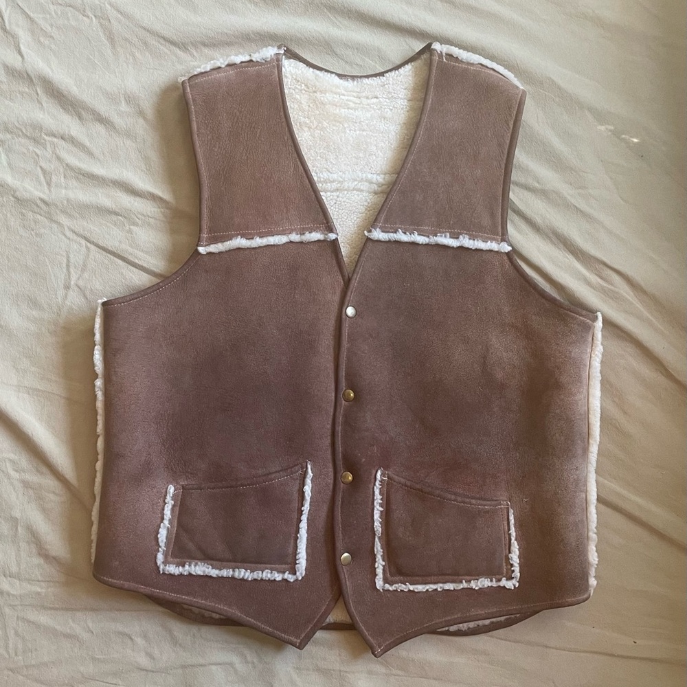 Men’s Vintage Heavy Leather Vest